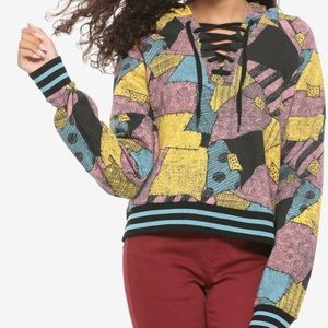 The Nighmare Before Christmas Sally lace up Hoodie Small